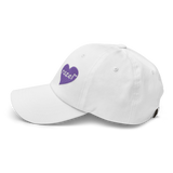 razel™ Purple Hearted Dad Hat