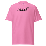 Black razel™ Tee (Centered Chest)