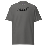 Black razel™ Tee (Centered Chest)
