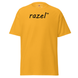 Black razel™ Tee (Centered Chest)