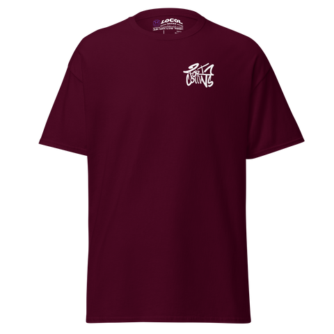 White Tagged Fort Collins Tee (Left Chest)