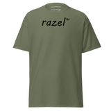 Black razel™ Tee (Centered Chest)