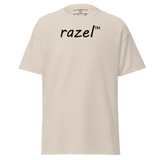 Black razel™ Tee (Centered Chest)