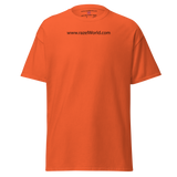 Black www.razelWorld.com Tee(Centered Chest)