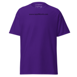 Black www.razelWorld.com Tee(Centered Chest)
