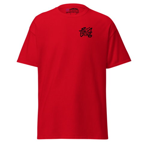 Black Tagged Fort Collins Tee (Left Chest)
