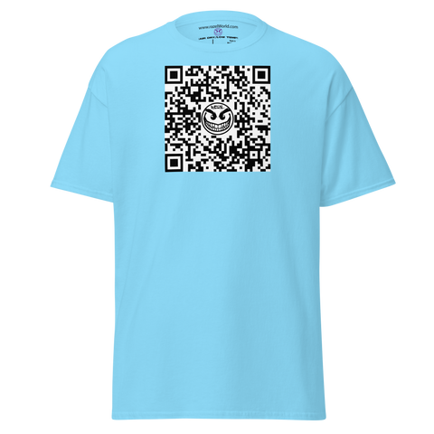 razel™ Face QR Code Tee (Centered Chest)