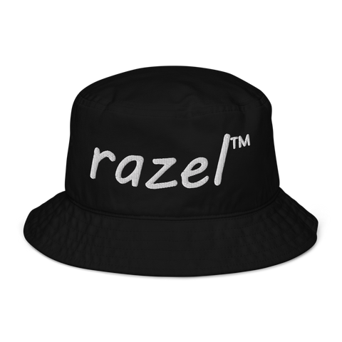 White razel™ Bucket Hat (Embroidery)