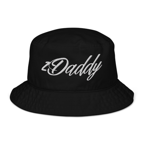 White zDaddy Bucket Hat (Embroidery)