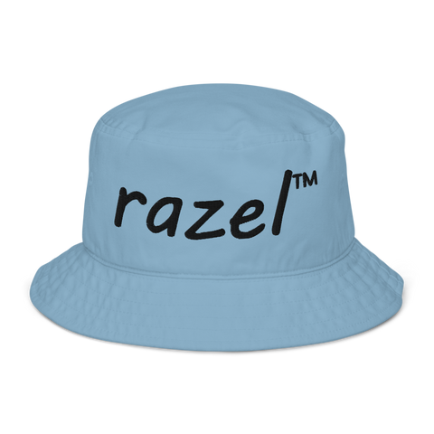Black razel™ Bucket Hat (Embroidery)