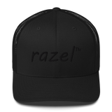 Black razel™ Trucker Hat
