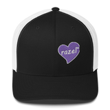 razel™ Purple Hearted Trucker Hat