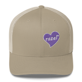 razel™ Purple Hearted Trucker Hat