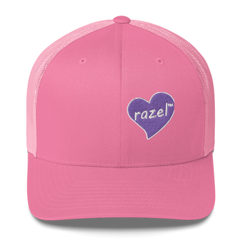 razel™ Purple Hearted Trucker Hat