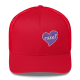 razel™ Purple Hearted Trucker Hat