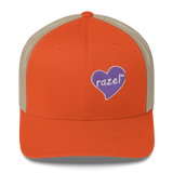 razel™ Purple Hearted Trucker Hat