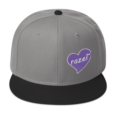 razel™ Purple Hearted Snapback