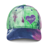 razel™ Purple Hearted Tye-Dye Dad Hat