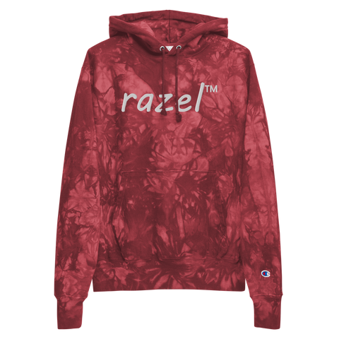razel™ Champion Tye-Dye Hoodie (Embroidery)