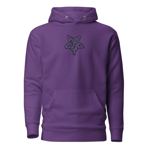 Embroidered Purp Gang Rock Star Hoodie